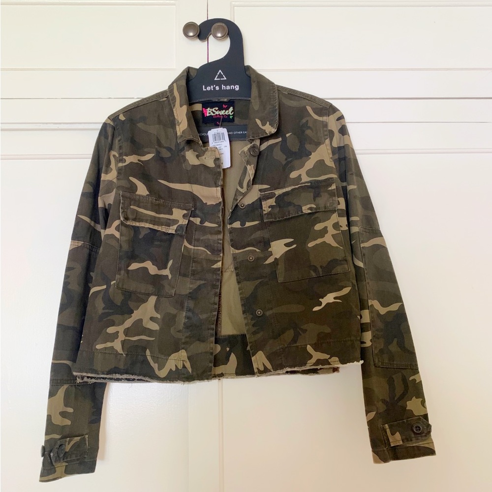 WINDSOR Store B Sweet Camo Jacket Olive